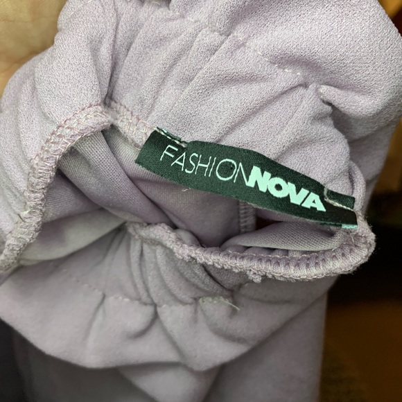 Fashion Nova Backless Shorts Romper - Picture 4 of 4